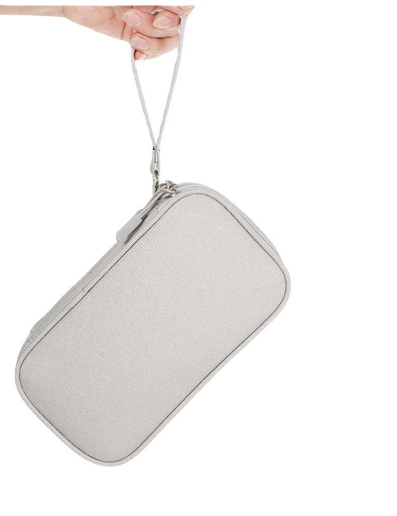 Органайзер для цифровых аксессуаров: Многослойный защитный чехол для внешнего аккумулятора, жесткого диска, зарядного устройства, USB-накопителя, наушников и кабеля для передачи данных