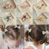 10Pcs Cute Hair Ties Bowknot Sweet Hair Rope Luxury Bows Flower Headdress