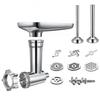 Metal Food Grinder Attachments for KitchenAid Stand Mixers Meat Grinder Sausage Stuffer Perfect Attachment