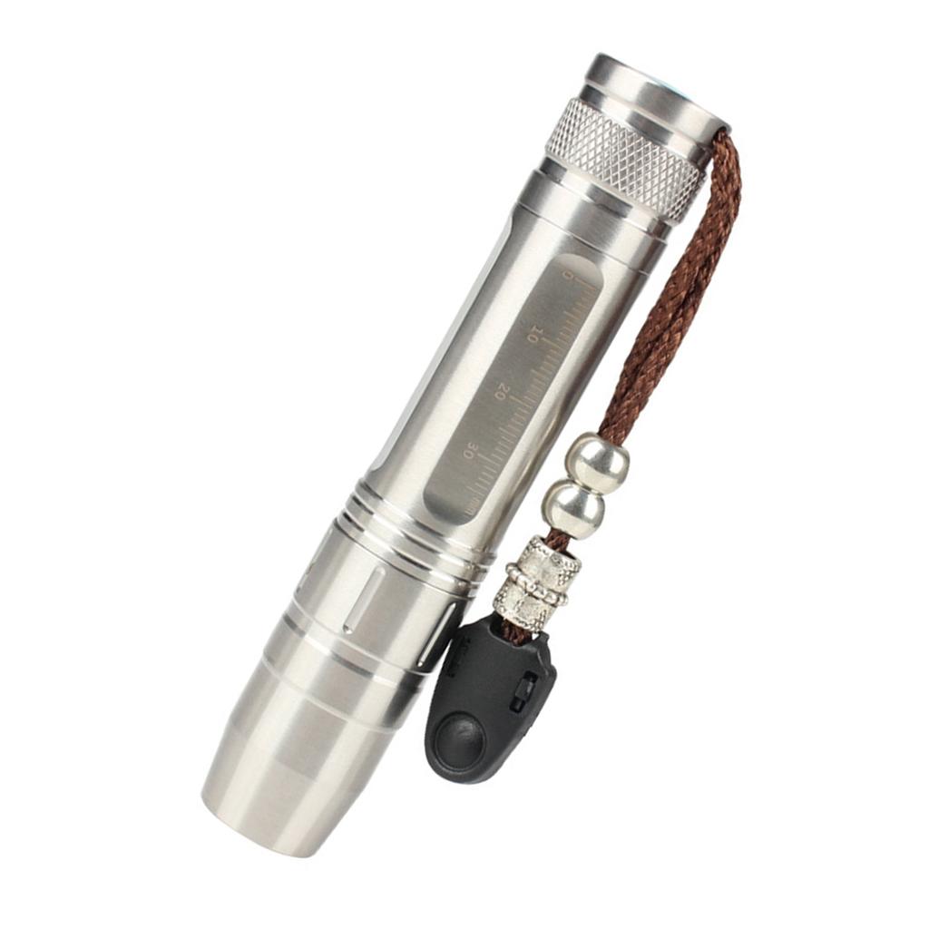 Jade Flashlight Torch Stainless Steel 3 Light Sources Super Bright Jade Appraisal Light Detector
