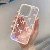 Модный чехол для телефона с красным розовым бантом для iPhone 15 16 Pro Max Plus 16E 14 13 12 11 Pro Max XR X XS Max 7 8 Plus SE Прозрачная крышка