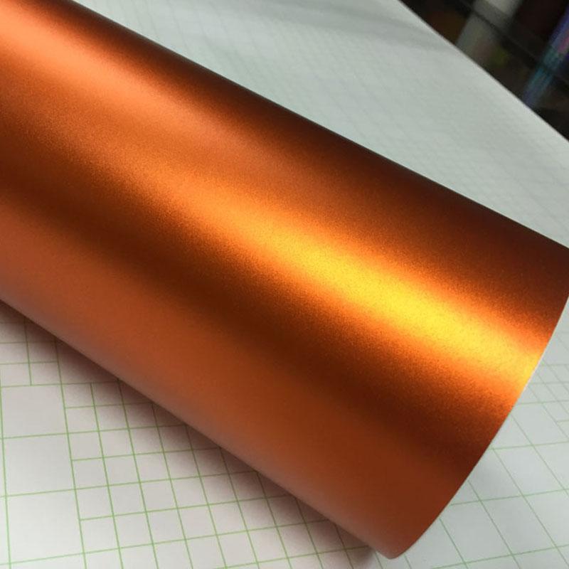 Premium Matte Metallic Chrome Vinyl Car Wrap Film With Air Bubble Purple Satin Metallic Sticker Foil For Car Wrapping Covering