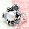 Real Pearl Gemstone Handmade Silver Jewelry  "9"