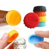 Reusable Silica Gel Bottle Cap Sealed Beer Cap Vinegar Soy Sauce Bottle Soda Cola Cap Wine Protective Stopper