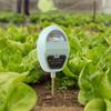 4 In 1 Digital LCD Soil pH Meter Soil Fertility Moisture Light Nutrient Detector 90 Degrees Foldable Plant