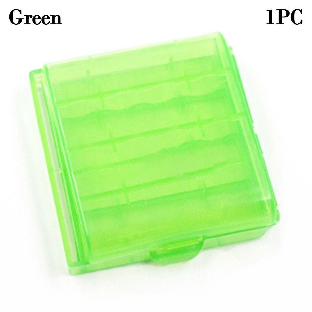 Rechargeable Battery Container Organizer Battery Box Battery Case Battery Holder Storage 4 AA AAA
