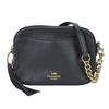 Used Shoulder Bag 29411 Camera Bag Leather Black Pochette