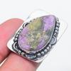 Natural Purpurite Gemstone Handmade 925 Sterling Silver Jewelry Ring Size 6 P0e70