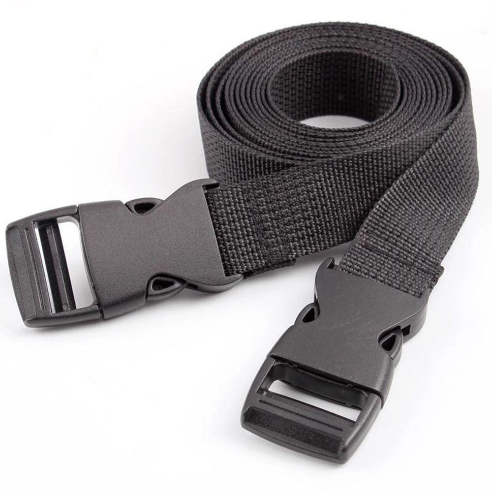 Outdoor Travel Tied Kits Cam Buckle Cargo Tie Nylon Travel Tied Tighten Belt Strap Release Buckle