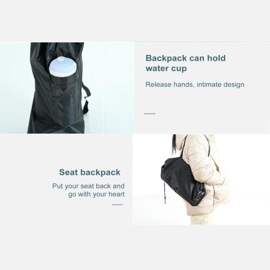 Baby Outdoor Beach Chair with Non-Slip Pads High Stability Strong Load-bearing Portable Compact Folding Chair Kids Infant Dinner Table