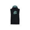 Curry Fleece Logo Print Breathable Pullover Basketball Vest Men Vests Black 1374301-002