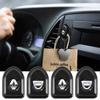 Mini Car Hooks Black Self Adhesive Invisible Hooks Interior Storage Holder For Dacia Megane 2 3 Clio 4 Duster Captur Kadjar