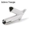 Triangle Welding Nozzles 5mm Power Tool Accessories New Triangle Speed Nozzle  Hot Air Blower