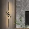 Modern LED Wall Lamp 60/80/100cm Bedside Lighting Bedroom Living Room Kitchen Background Wall Interior Decor Long Strip Lights