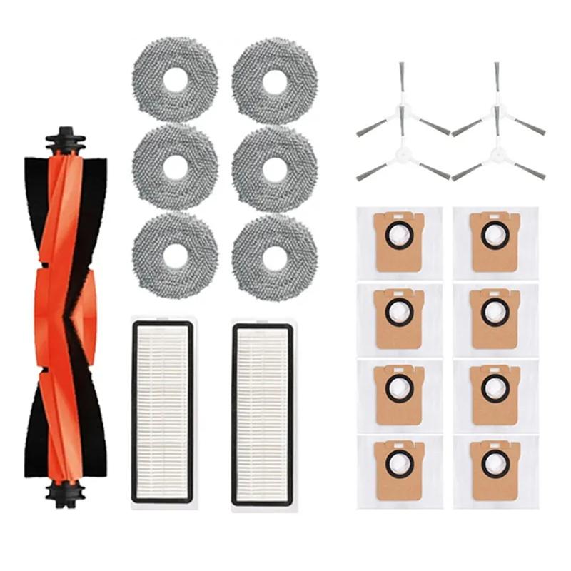 For Xiaomi Robot Vacuum X20 +/ X20 Plus Accessories Dust Bag Mop Cloth Main Side Brush Hepa Filter Replacement Parts