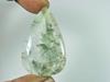 90Cts. Lodolite Garden Quartz Pear Crystal Cabochon Loose Gemstone 29X48X9MM SK-3379