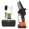 4inch Mini Chainsaw Handheld Portable Battery Powered Adjustment Free Brushless High Power Small