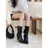 2025 Autumn New Pointed Thin Heel High Heel Temperament Thin French Fashion Sexy Beauty Female Internet Celebrity Boots