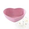 4 Pcs Sauce Dipping Bowls Appetizer Plates Condiment Dish Heart-shaped Tasting Dishes