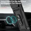 For iPhone 17 Pro Max Case PC+TPU Phone Cover with Lens Protection Kickstand