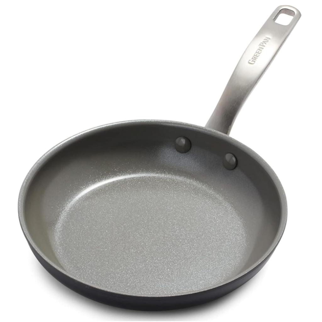 GREENPAN Газовая сковорода для жарки, посудомоечная машина, PFAS, нетоксичная, керамическая, легко удаляемая, сковорода, 28 см, только, безопасная, без, веществ, покрытие, антипригарное, [Chatham]