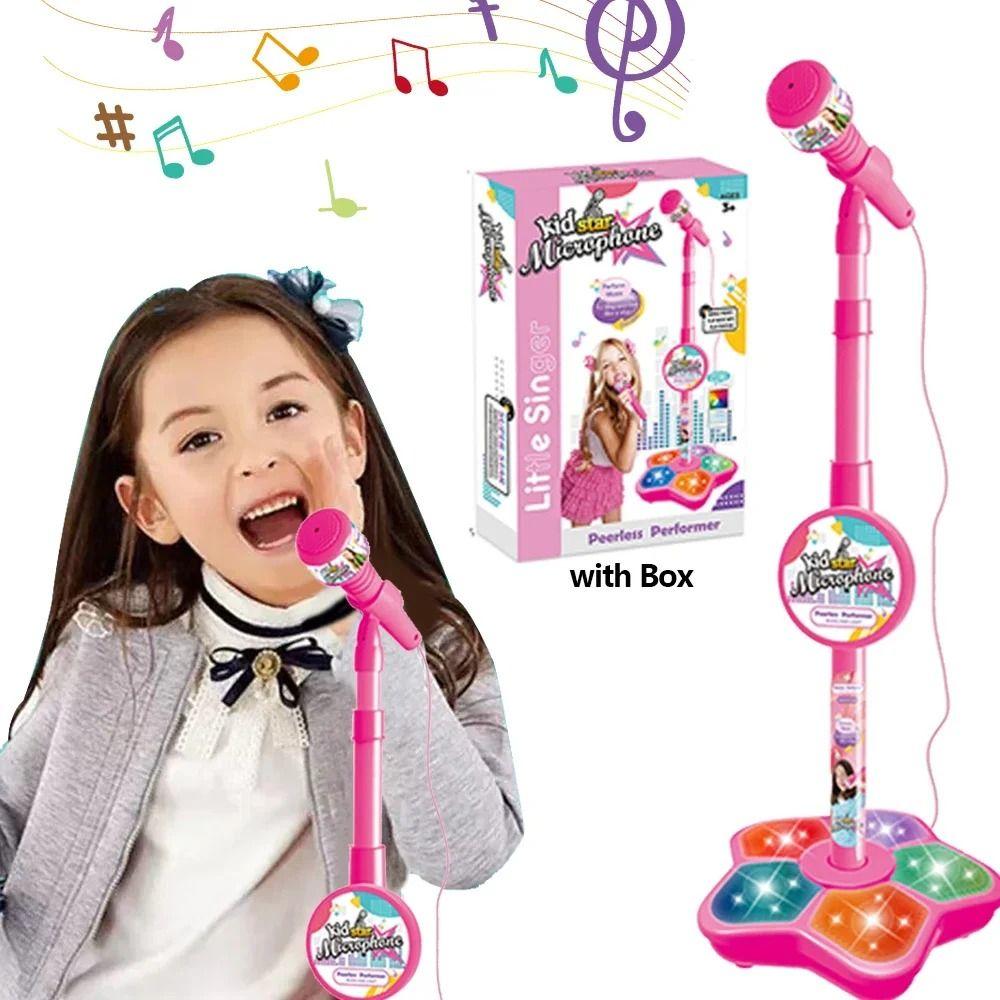 Simulation Karaoke Song Music Instrument Toys With Stand Mic Music Toy Children