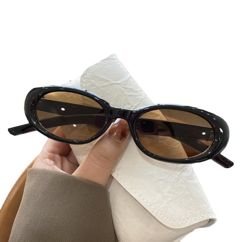 Популярные женские солнцезащитные очки, НОВЫЕ солнцезащитные очки, уникальные овальные солнцезащитные очки для мужчин, зеркальные цветные модные очки 2000 года