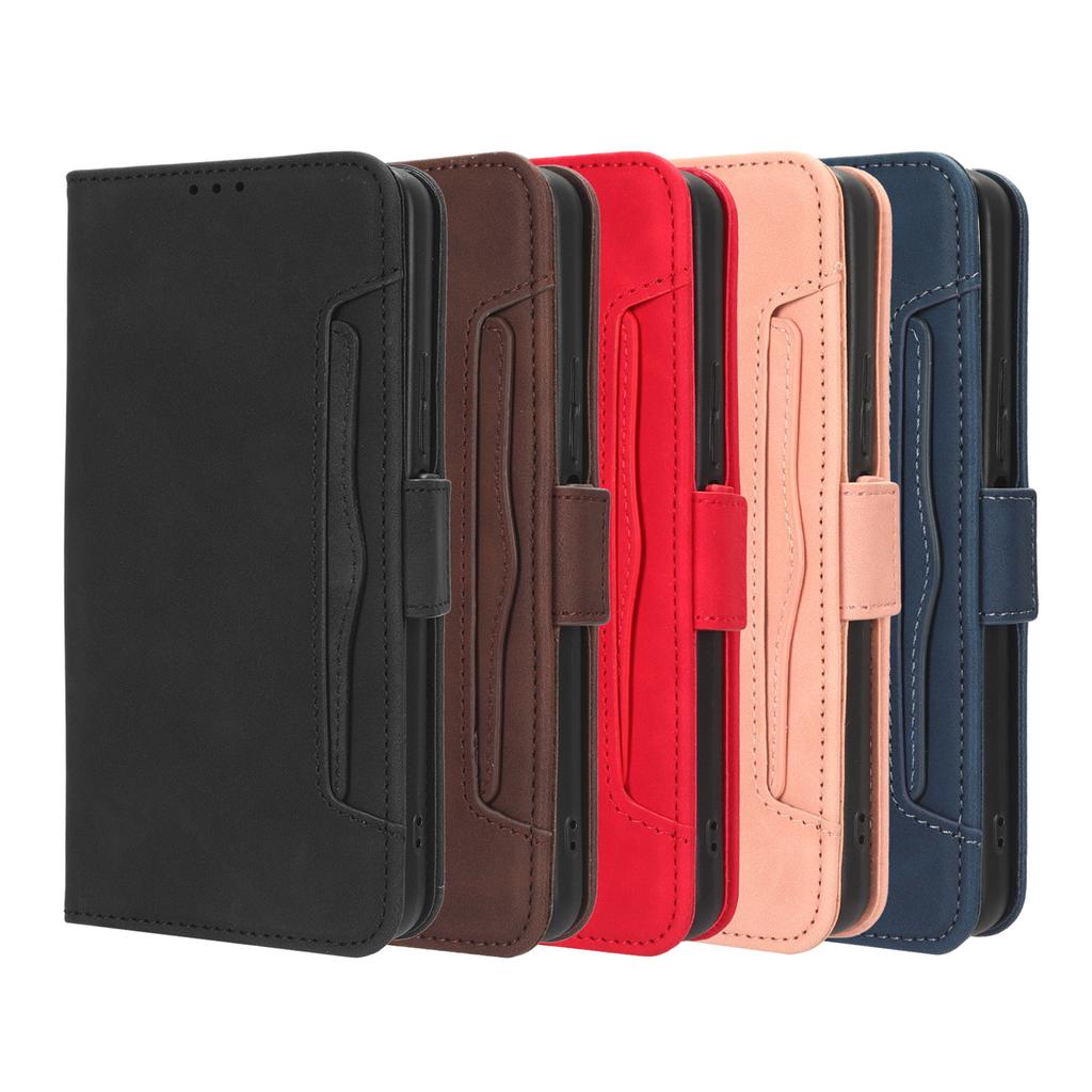 For TCL 40 XE XL Case Premium Wallet Leather Flip Multi-card Slot Wallet Holder Cover For TCL 405 406 40 30 SE 40R 30E Phone Bag