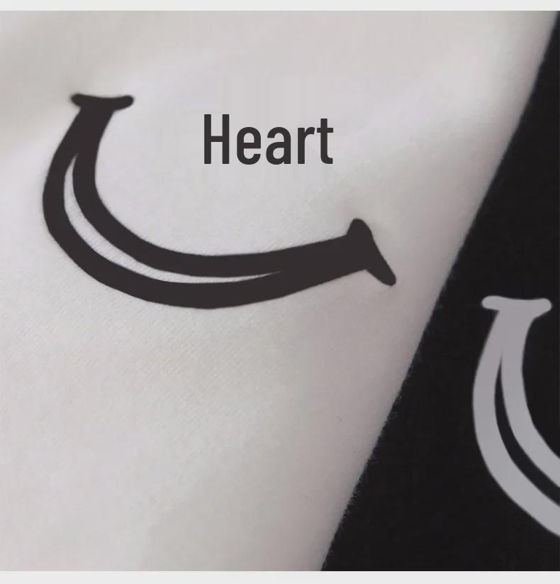 2024 Summer Women's Korean Loose-Fit Smile Short Sleeve T-shirt: Versatile Mid-Length Top