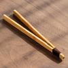 1pc Bamboo Tea Tongs - Natural Durable Retro Handmade Lightweight Tea Clamp for Easy Handling