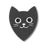 Guitar Pick Cat-shaped (BLCK)