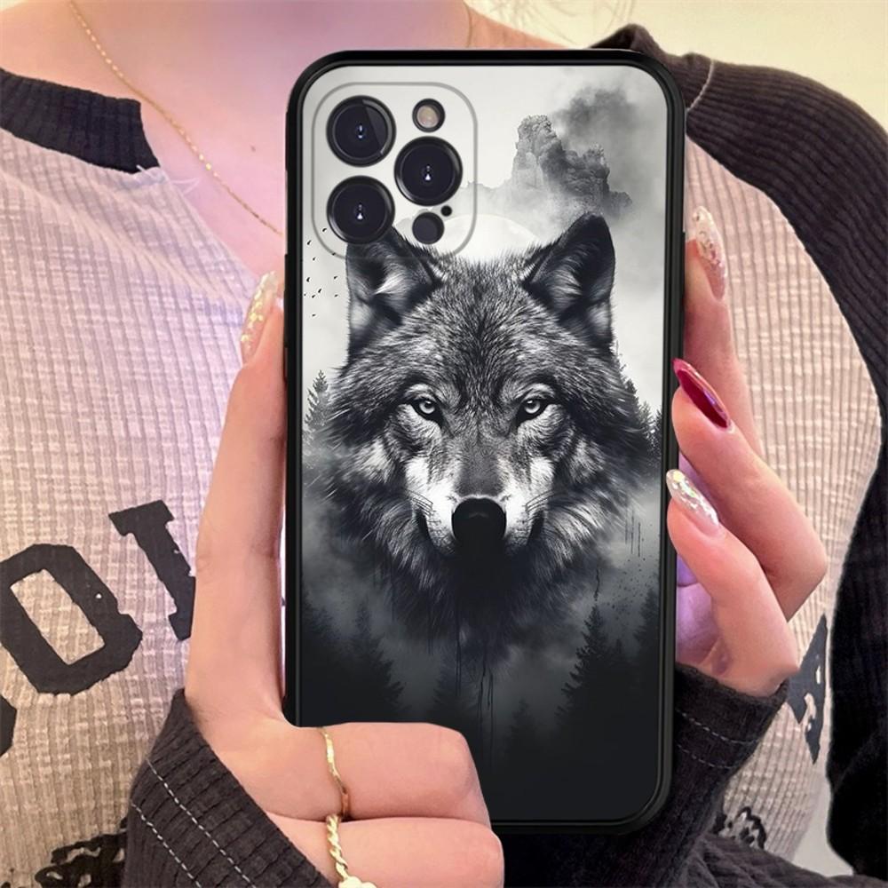 The Wolf Phone Case For iPhone Samsung Galaxy Redmi Xiaomi Oppo OnePlus Note S A 7 8 9 10 11 12 13 14 20 21 22 23 53 54 Pro Max Plus Ultra TPU Soft