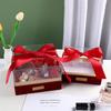 Acrylic Transparent Ribbon Gift Box - High-End Souvenir or Bridesmaid Gift Packaging