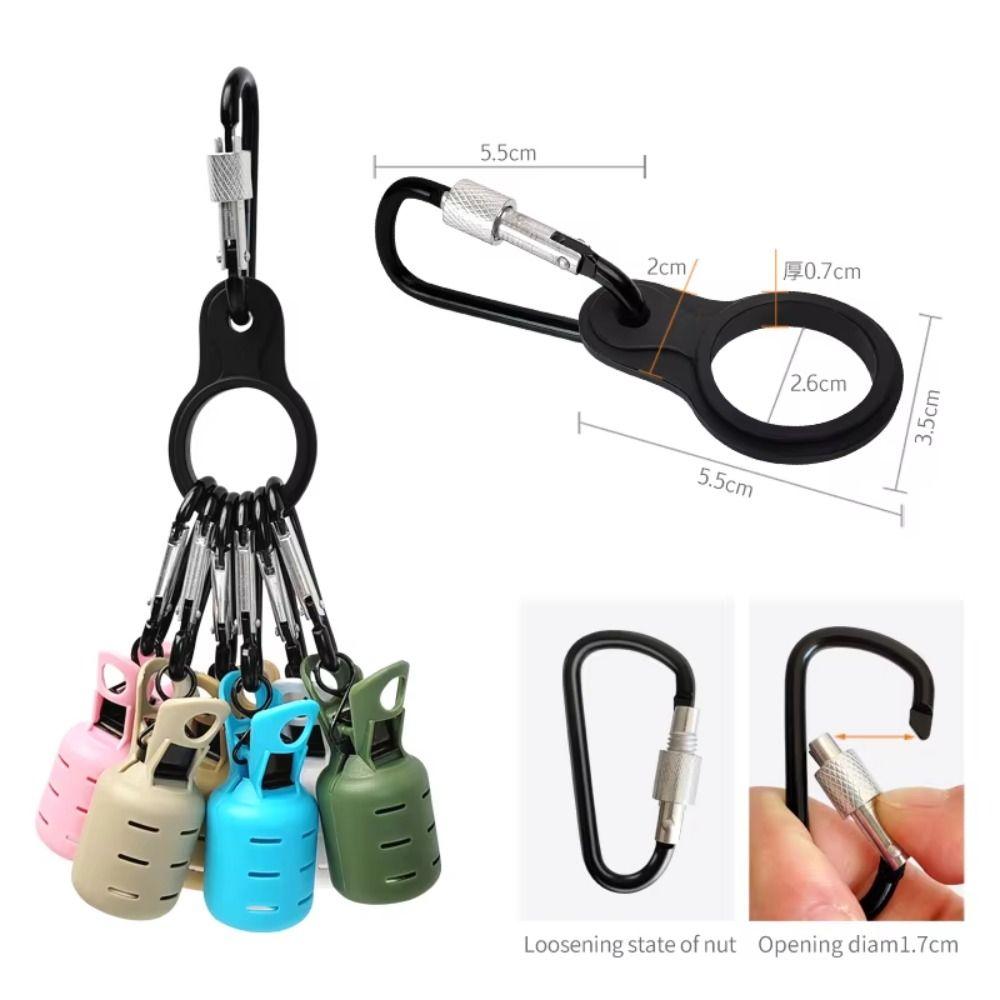 6pcs/set Lure Egi Hook Cover Protector with Carabiner Fishing Hooks Cover  Sea Fishing