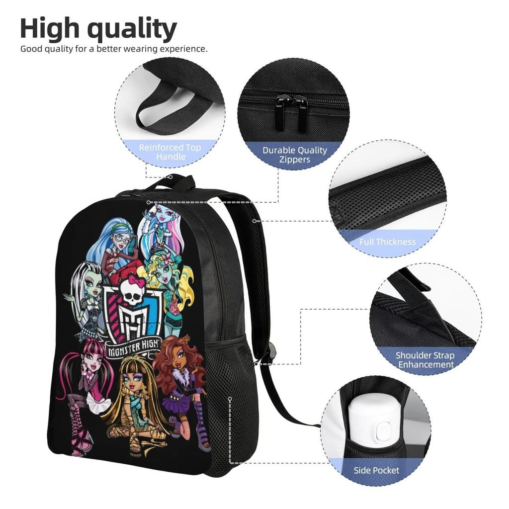 Backpack The Amazing Digital Printing Bag, With Side Pockets,For School,Travel, Hiking, Camping, Xmas Gift