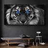 African Blue Eyes Lion Canvas Paintings Wall Art Posters and Prints Animals Art Pictures for Living Room Decoration