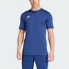 Adidas Tennis Freelift Solid Color Breathable Cool Dry Tennis Sports Short Sleeve Regular T-Shirt Men Tops Deep-Blue IY9454