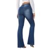 Retro Jeans Women's Spring New Elastic Slim-fit Micro-flared Pants Trousers