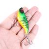 HENGJIA 1pcs Game Vibration Fishing Lure Bionic Bass Bait Artificial Hard With 3D Eyes Swimming Tool