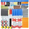 182 Technic Parts - Gears, Pins, Axles, Connectors for LEGO Kits MOC STEM Projects Building Blocks