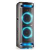 NGS Wild Space 3 - Enceinte Portable 4000W Bluetooth 5.3, TWS, Double Subwoofer 10 ", Tweeter Horn, Lumières LED RGB