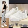 Thick-soled Heightening Little White Shoes Women's 2025 New Versatile Sports Muffin Girls Running Shoes Niche Light Casual Shoes