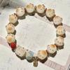 Cute Cat Bracelet Women Men Natural Stone Hand Chain Fashion Rope
