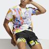 Adidas Originals Love Unites Aop Crew Neck Sport Short Sleeve Tee Men Tops Multicolor H43968