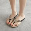 Women's Slippers and Ladies Sandals Rhenstone Shoes Crystals Jewels Slip-resistant Slides H Sandal New Fashion Wholesale Non 39