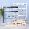Metal Earring Display Holder 110 Holes Jewelry Organizer Stylish Ear Stud Rack  Home Organization