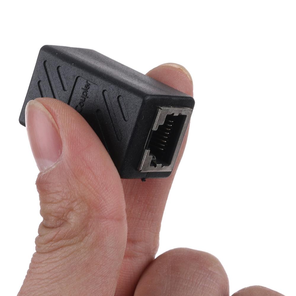 High Quality Connector Female To Female LAN Adapter RJ45 Converter Coupler Extender Network Cable