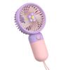 Desktop Table Cooling Fan with Detachable Base Personal Cooling Fan Cute Design Desk Cooling Face Fan for Indoor Outdoor Travel