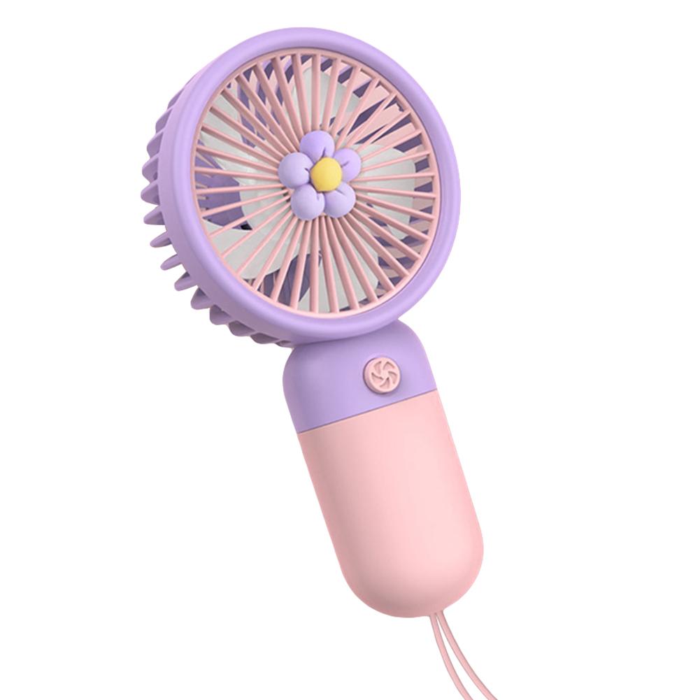 Desktop Table Cooling Fan with Detachable Base Personal Cooling Fan Cute Design Desk Cooling Face Fan for Indoor Outdoor Travel