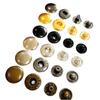 120pcs Leather Snap Fasteners Kit Metal Button Press Studs With Installation Tools Hammer For DIY Leathercraft Clothing Jeans